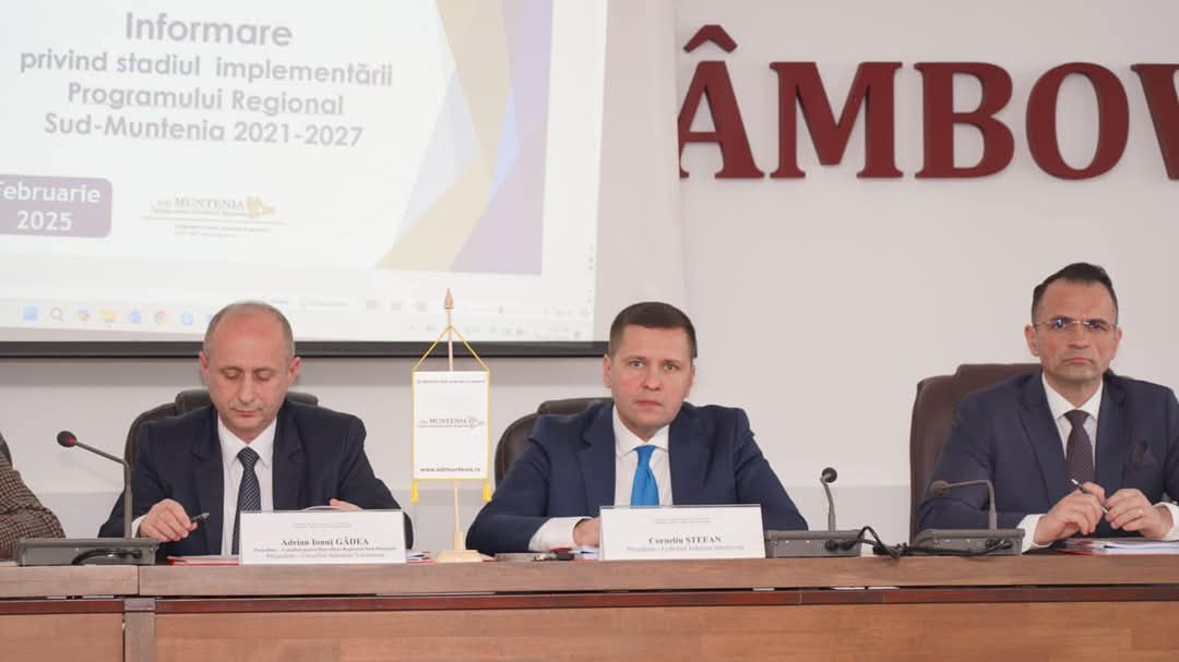 Astăzi, județul Dâmbovița a fost locul unei importante întâlniri pentru viitorul regiunii Sud-Muntenia. Președintele Consiliului Județean Dâmbovița, Corneliu Ștefan