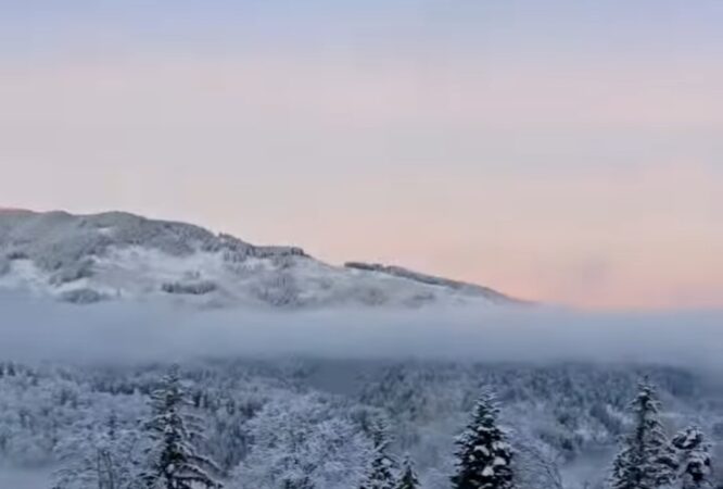 Iarna autentică de februarie în Bucovina care se transformă într-un tărâm de basm, unde diminețile de februarie sunt pline de magie și frumusețe autentică.