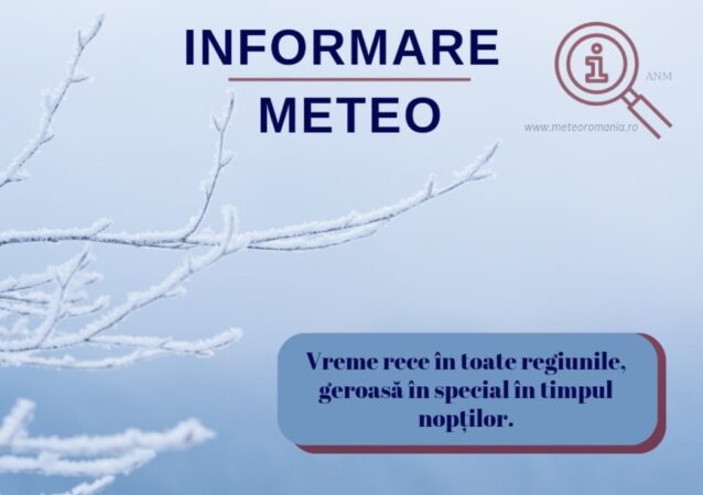 Județul Dâmbovița este sub informare meteo de ploi, ninsori, polei, vânt puternic și răcire semnificativă Județul Dâmbovița este sub informare meteo, începând de astăzi, 14 februarie, ora 20:00 până pe 18 februarie, ora 10:00.