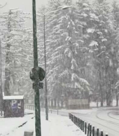Poiana Brașov îmbrăcată în alb: Iarna a revenit în forță! Poiana Brașov s-a transformat într-o adevărată destinație de vis, după ce iarna