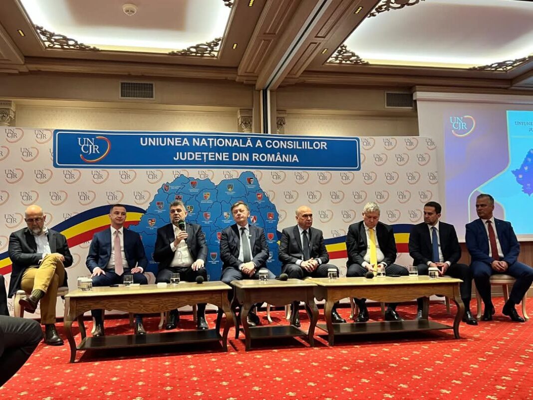Președintele CJ Dâmbovița, Corneliu Ștefan, a fost prezent astăzi la Adunarea Generală a Uniunii Naționale a Consiliilor Județene din România, un eveniment important la care au fost invitați premierul Marcel Ciolacu,