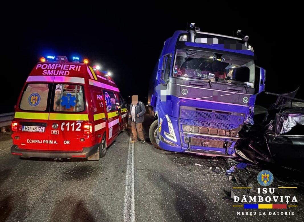 Accident pe DN 61: Coliziune între un tir și un autoturism, trei persoane rănite.În dimineața zilei de 10 martie 2025, în jurul orei 03:15,