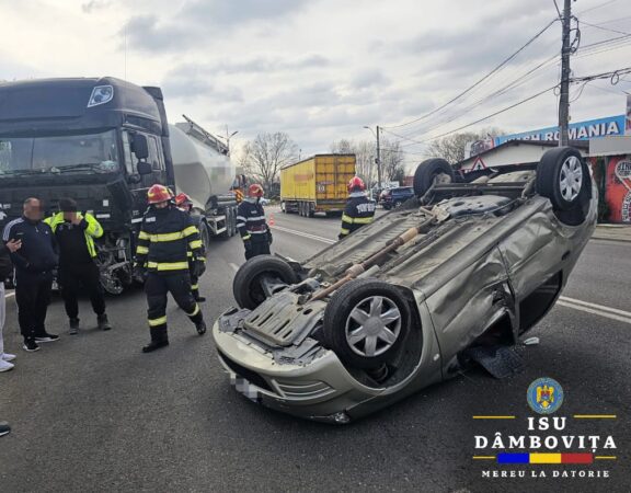 În după-amiaza zilei de 28 martie 2025, un accident rutier a avut loc pe Aleea Mănăstirea Dealu din municipiul Târgoviște, fiind implicate două vehicule. Potrivit primelor informații, un bărbat de 43 de ani, din județul Argeș