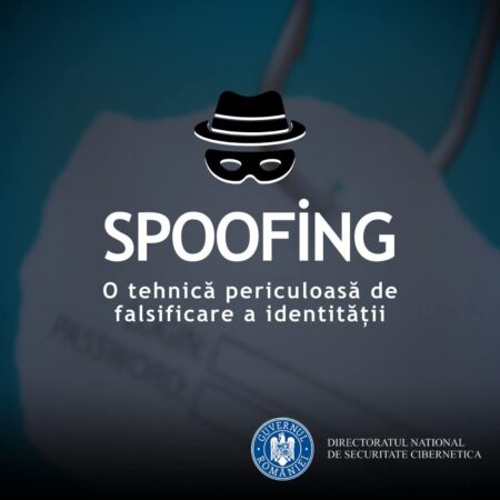 Atenție la tehnica spoofing, falsificarea identității online Atenție la tehnica spoofing, falsificarea identității online, într-o eră digitală tot mai complexă, atacurile cibernetice devin din ce în ce mai sofisticate, iar una dintre cele mai periculoase metode de fraudă este spoofingul.