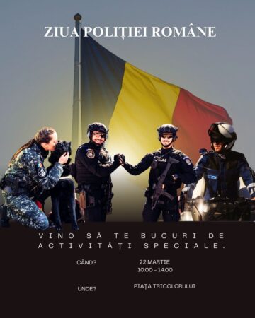 IPJ Dâmbovița sărbătorește Ziua Poliției în Piața Tricolorului din Târgoviște IPJ Dâmbovița sărbătorește Ziua Poliției în Piața Tricolorului din Târgoviște.