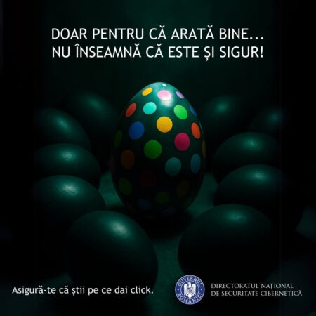 Avertisment DNSC: Atenție la capcanele online de Paște!