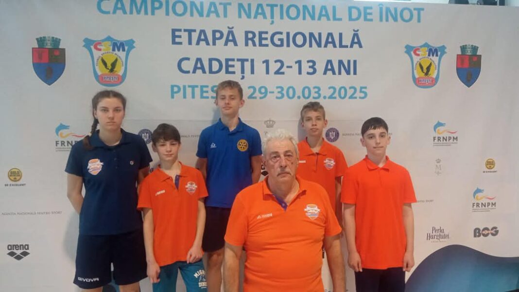 Performanțe deosebite pentru înotătorii de la CSM Târgoviște la etapa regională de la Pitești. Între 29 și 30 martie, la Pitești, înotătorii de la CSM Târgoviște