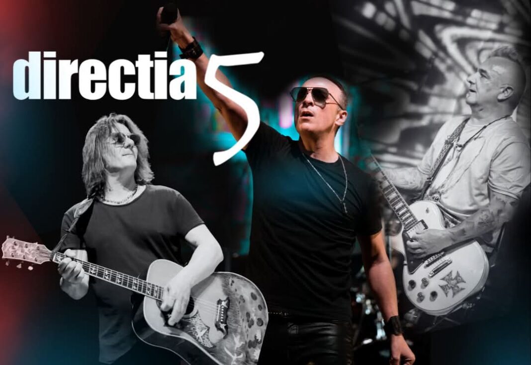 Direcția 5 vine la Târgoviște cu un concert de excepție, parte din Seductie Live Tour 2025, un eveniment de neratat