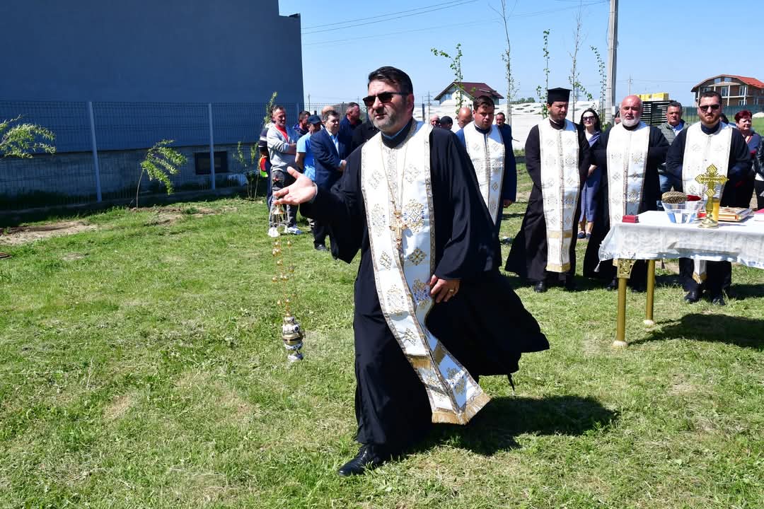 Primăria Răcari demarează construcția unei noi case parohiale la Ghimpați