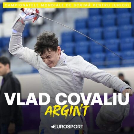 Vlad Covaliu cucerește argintul la Campionatele Mondiale de Scrimă pentru Juniori! Sportivul român Vlad Covaliu a adus din nou mândrie României, obținând medalia de argint la Campionatele Mondiale de Scrimă pentru juniori. Performanța sa uimitoare reflectă talentul
