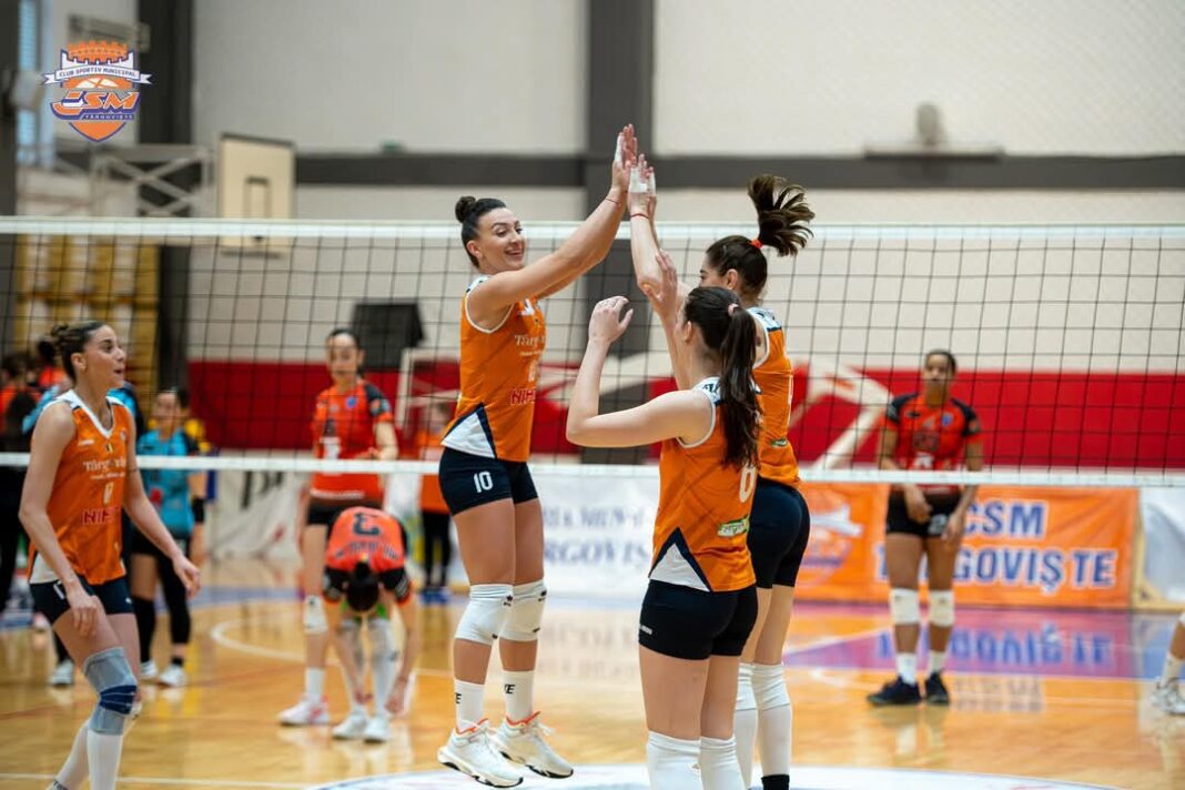 Astăzi, 5 aprilie 2025, Târgoviște devine capitala sportivă a voleiului și baschetului, cu un cuplaj de meciuri electrizante în Sala Ioan Valerian