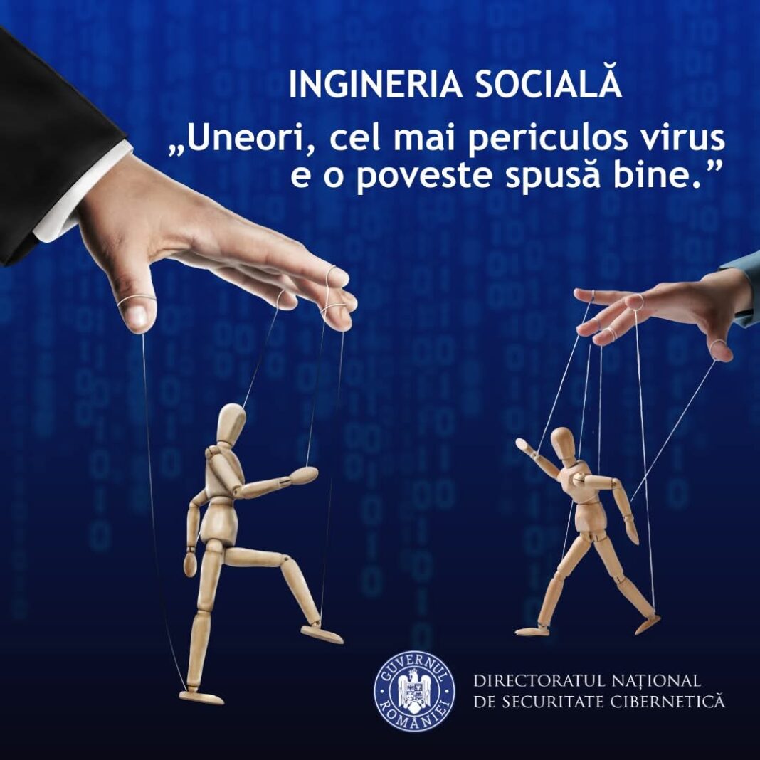 Atenție la atacurile cibernetice psihologice!Într-o eră digitală tot mai conectată, ingineria socială a devenit una dintre cele mai periculoase amenințări cibernetice,