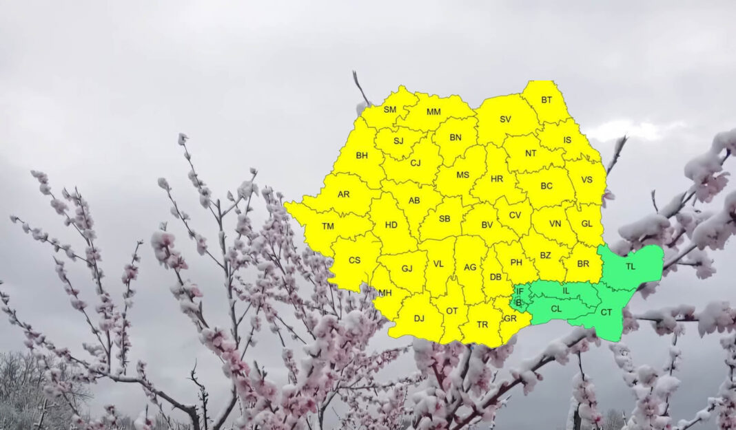 Atenție, dâmbovițeni! Condiții meteo extreme, ANM a emis două avertizări meteorologice pentru următoarele zile, cu un impact