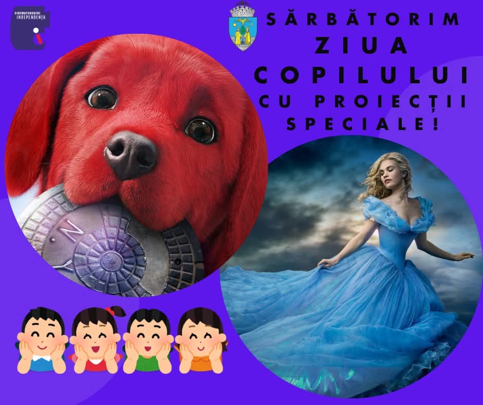 1 iunie la Cinema Independența: Două filme gratuite pentru toți copiii!