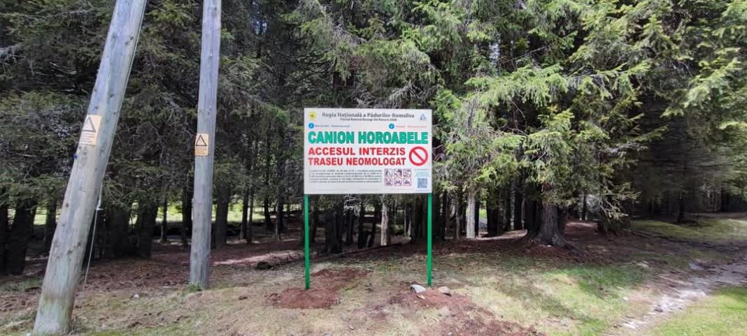 Avertisment dur pentru turiști: Accesul în Canionul Horoabelor, interzis, amenzi de până la 50.000 de lei