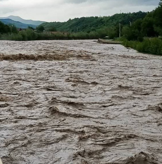 COD GALBEN de inundații în județul Dâmbovița