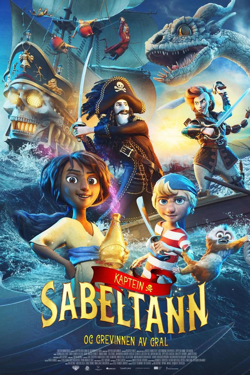 Premieră de animație la Cinema Independența din Târgoviște: „Căpitanul Colți-de-sabie și Contesa de Gral”