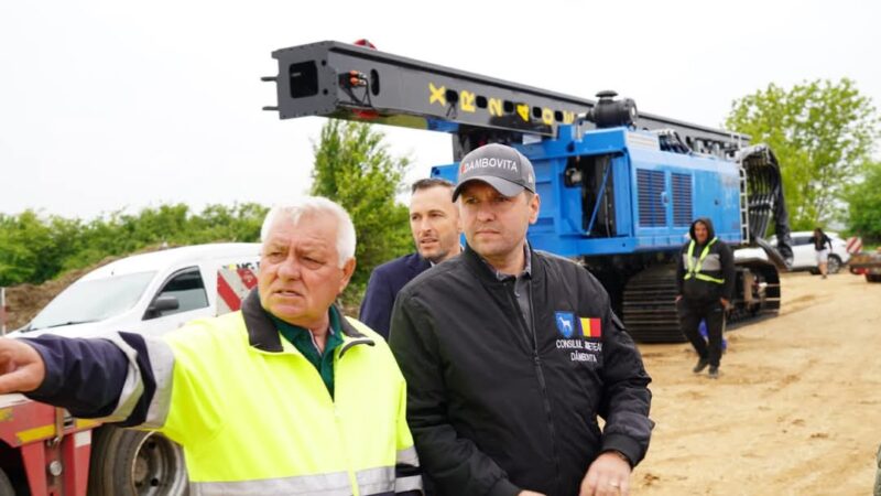 Președintele CJ Dâmbovița, Corneliu Ștefan: Centura orașului Găești avansează rapid