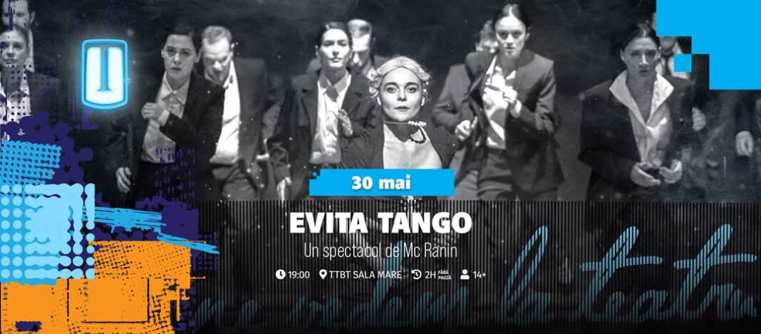 „Evita Tango”, spectacol-eveniment la Teatrul Tony Bulandra din Târgoviște