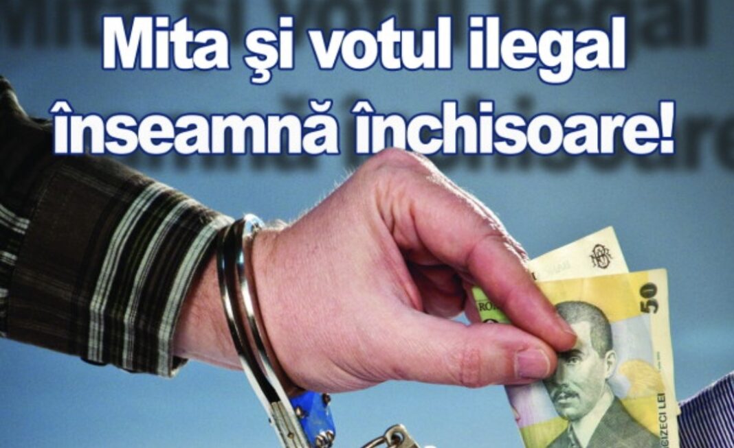 ATENȚIE, FRAUDA ELECTORALĂ SE PEDEPSEȘTE CU ÎNCHISOAREA!