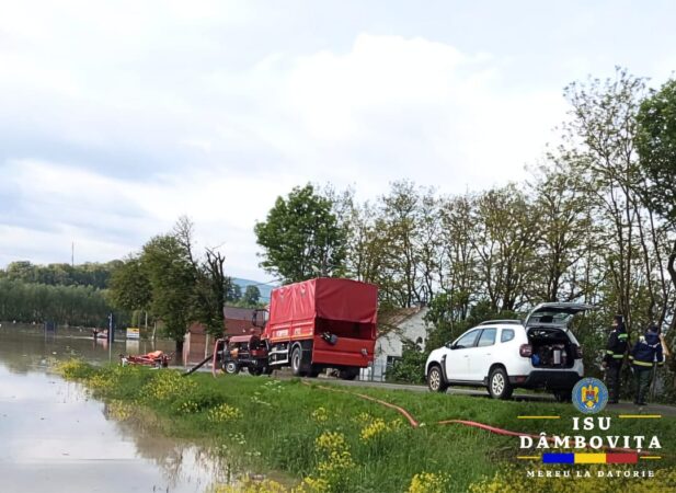 ISU Dâmbovița, în sprijinul comunităților afectate de inundații din județul Covasna ISU Dâmbovița, în sprijinul comunităților afectate de inundații din județul Covasna