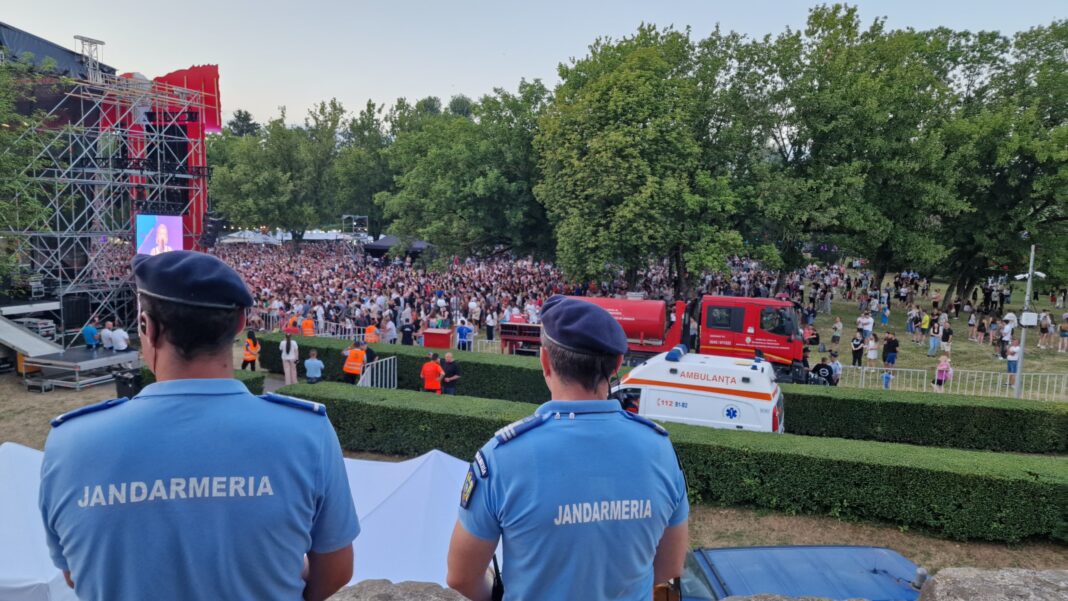 Jandarmii dâmbovițeni, la datorie de Zilele Județului: Ordine și siguranță pentru mii de participanți