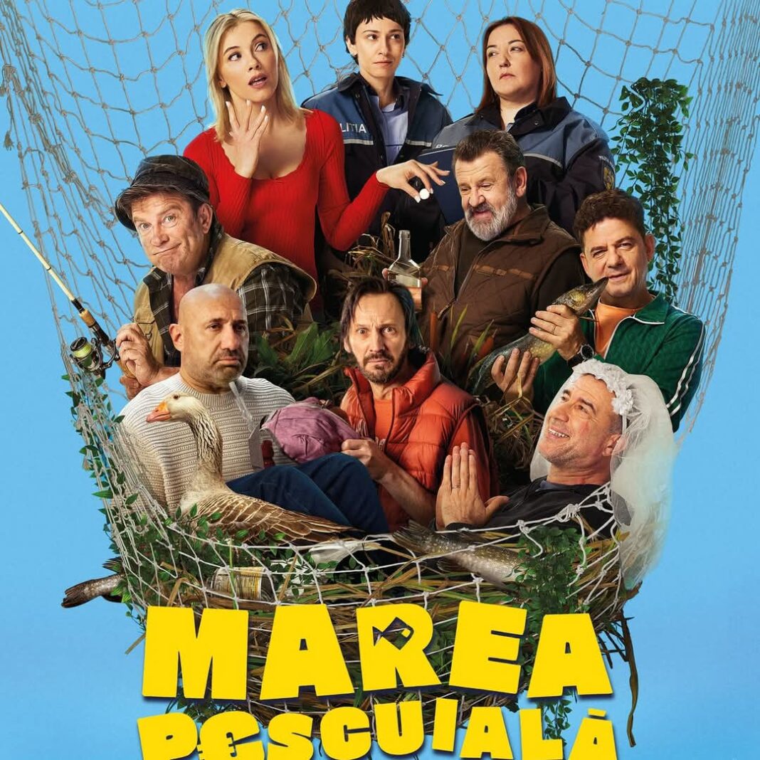 Marea Pescuială ajunge la Târgoviște: Comedia anului se vede pe 11 mai la Cinema Independența
