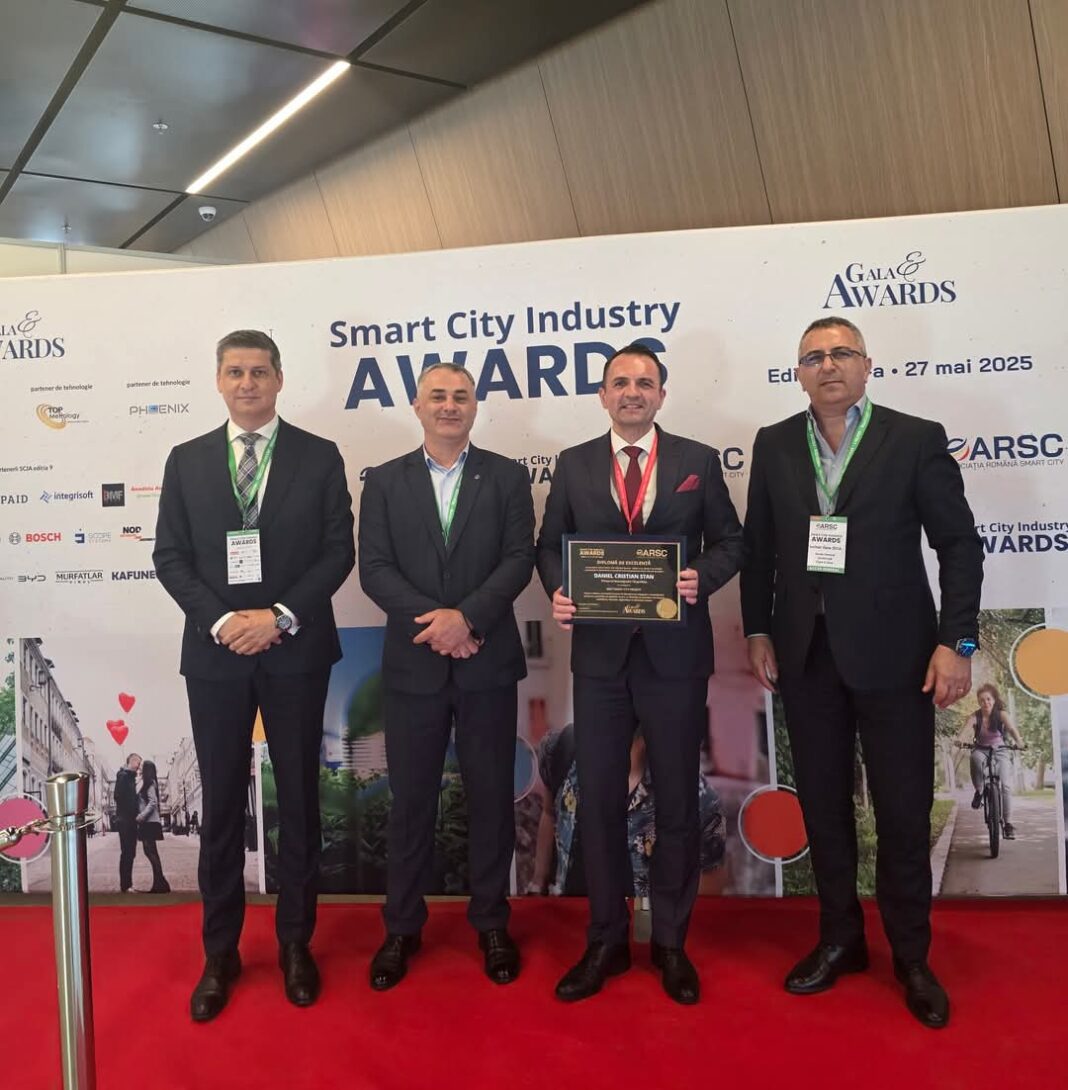 Municipiul Târgoviște fost distins cu premiul „Best Smart City Project”