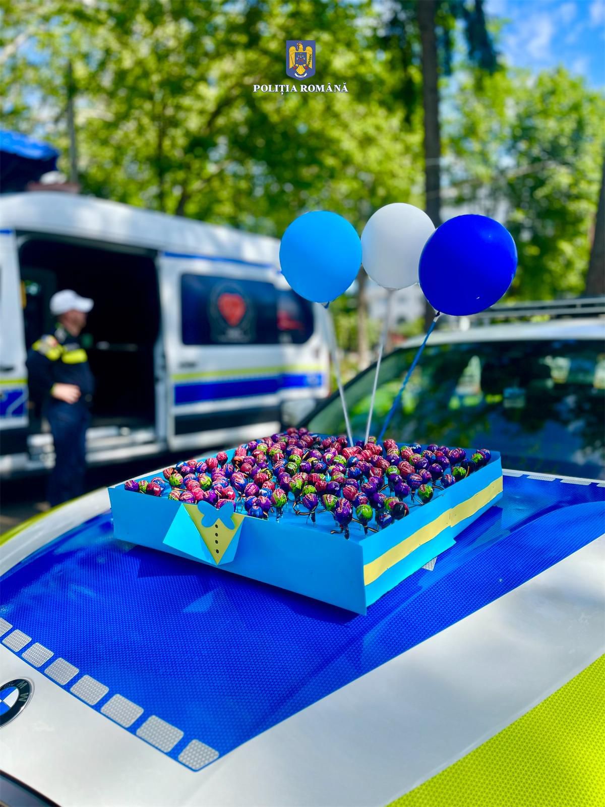Polițiștii au sărbătorit Ziua Internațională a Copilului alături de cei mici, în Parcul Central din Găești