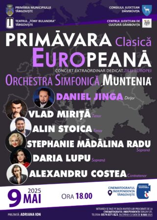 Târgoviște: „Primăvara Clasică Europeană” aduce muzica clasică pe scena Cinematografului Independența
