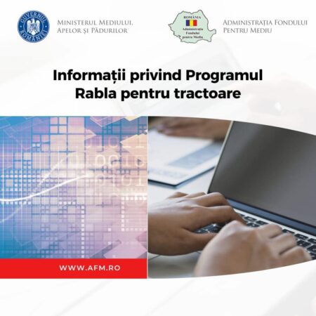 Programul „Rabla pentru Tractoare”: Sesiunea de înscriere anulată din cauza problemelor tehnice