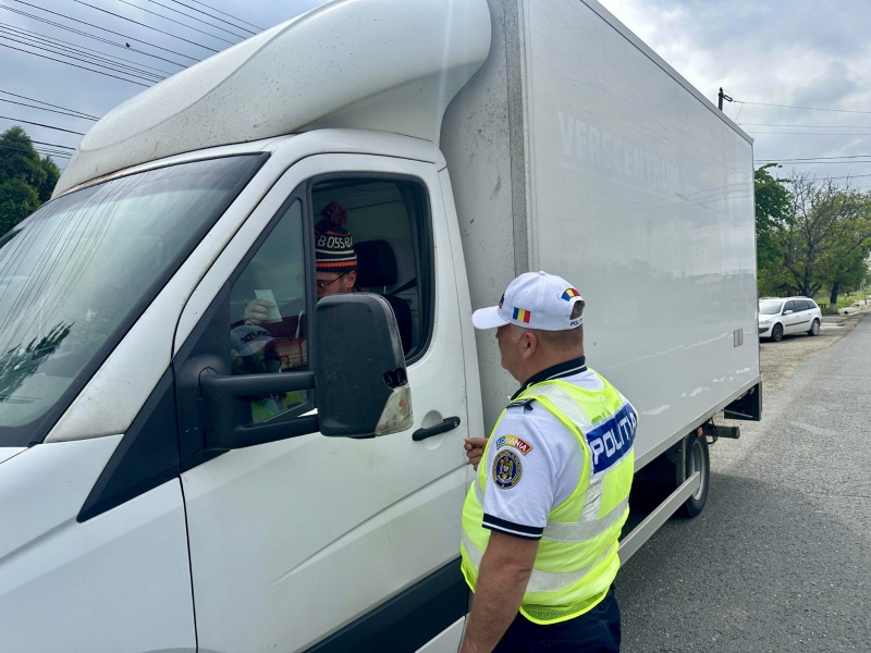 Razie de amploare a polițiștilor dâmbovițeni: 160 de amenzi aplicate în doar 24 de ore