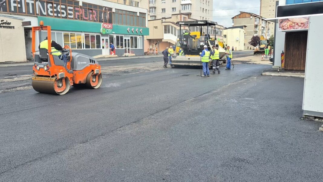 O NOUĂ ZONĂ MODERNIZATĂ ÎN TÂRGOVIȘTE: STRADA UDRIȘTE NĂSTUREL, APROAPE DE FINALIZARE. VIDEO