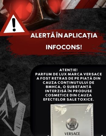 ALERTĂ InfoCons: Apă de parfum periculoasă retrasă de pe piața europeană, risc chimic major ALERTĂ InfoCons: Apă de parfum periculoasă retrasă de pe piața europeană, risc chimic major