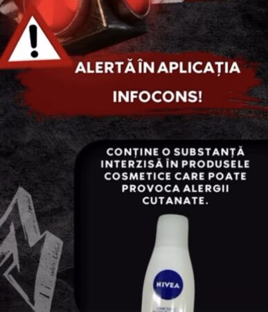 Alertă pentru consumatori: Loțiunea NIVEA pentru piele uscată conține un ingredient interzis în UE Alertă pentru consumatori: Loțiunea NIVEA pentru piele uscată conține un ingredient interzis în UE