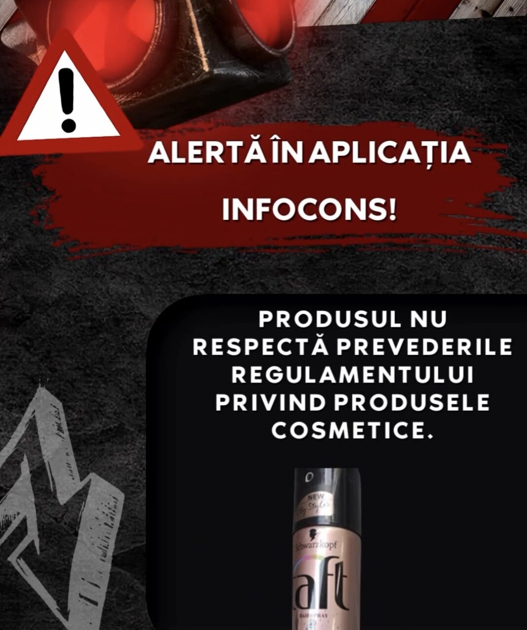 Atenție! Alertă InfoCons pentru un spray de păr Schwarzkopf – risc chimic major