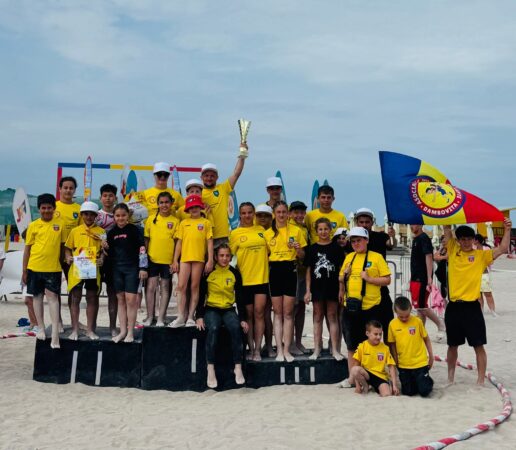Performanțe remarcabile pentru Clubul Sportiv Școlar Târgoviște la Campionatul Național de Lupte pe Plajă U13