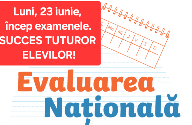 Evaluarea Națională 2025: Mâine, 23 iunie, 3981 de elevi din Dâmbovița încep examenul decisiv