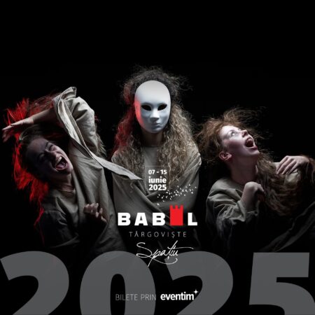 Festivalul BABEL continuă astăzi, 13 iunie 2025, cu o zi plină de artă și spectacole la Târgoviște