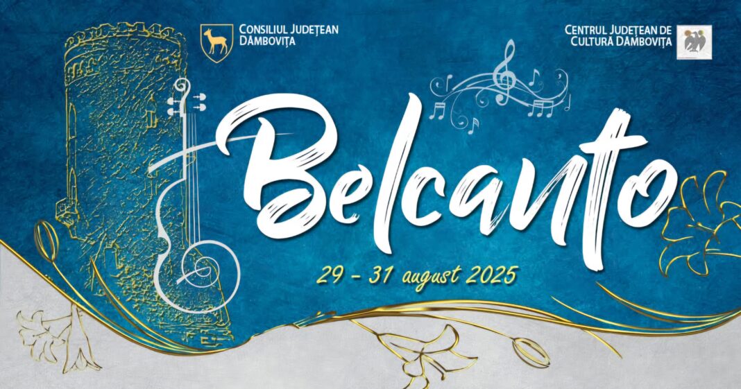 Festivalul Național „Belcanto” revine la Târgoviște: O nouă șansă pentru tinerii talentați ai muzicii clasice