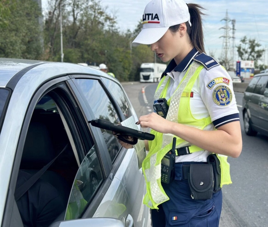  Infracțiuni rutiere constatate de polițiștii dâmbovițeni în minivacanța de Rusalii