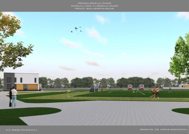 Orașul Răcari investește în dezvoltare: Parc modern și bază sportivă extinsă