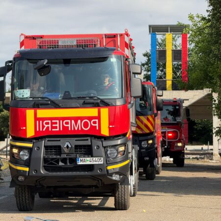 Pompierii români intervin în Franța: 40 de salvatori pre-poziționați pentru stingerea incendiilor de pădure