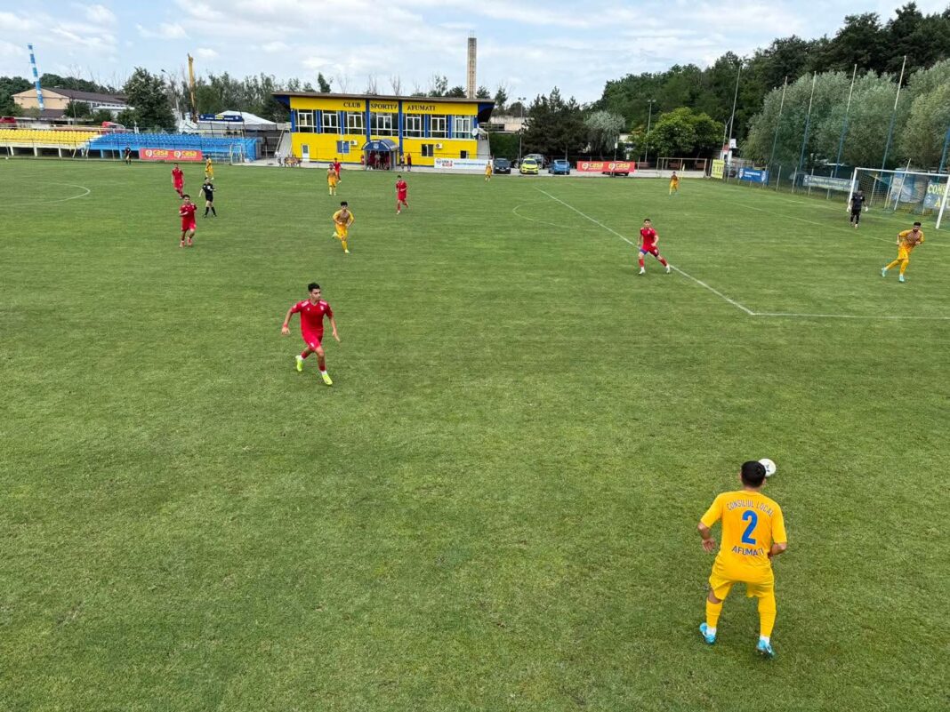 Primul test al verii pentru Chindia Târgoviște, egal cu CS Afumați, scor 1-1