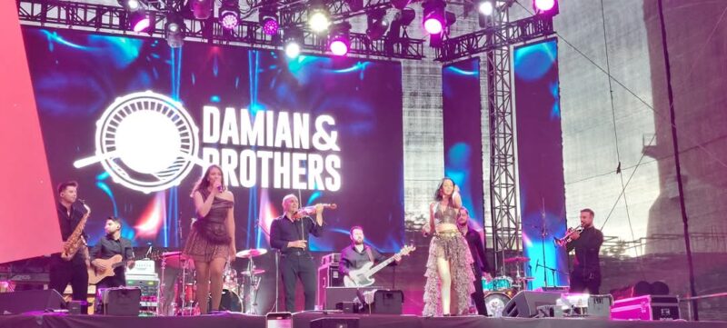  Seară memorabilă la Zilele Județului Dâmbovița: Damian Drăghici & Brothers, Rareș și The Urs au încins atmosfera în Parcul Chindia