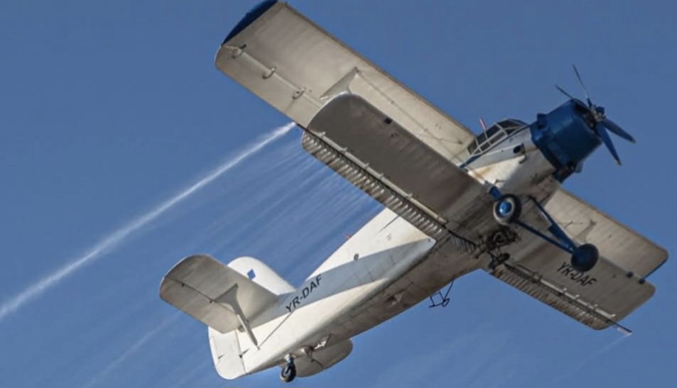 A doua acțiune de dezinsecție prin pulverizare aeriană va avea loc în Târgoviște în perioada 23 – 29 iulie