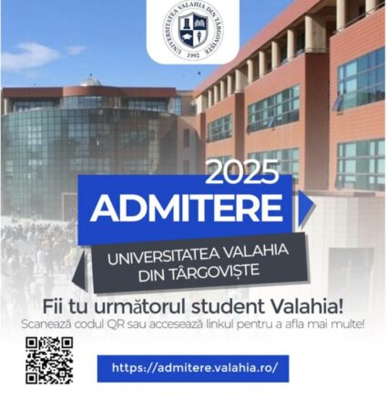 Admitere 2025 la Facultatea de Științe Politice, Litere și Comunicare din cadrul Universității „Valahia” din Târgoviște Admitere 2025 la Facultatea de Științe Politice, Litere și Comunicare din cadrul Universității „Valahia” din Târgoviște