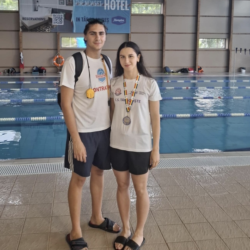 Andreea Văcaru, medalie de bronz pentru CS Târgoviște la Cupa României la Înot