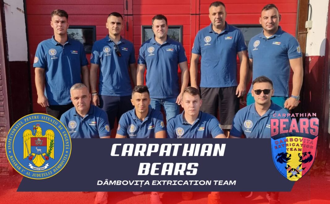 „Carpathian Bears” reprezintă Dâmbovița la etapa națională a Competiției de Descarcerare și Prim Ajutor Calificat