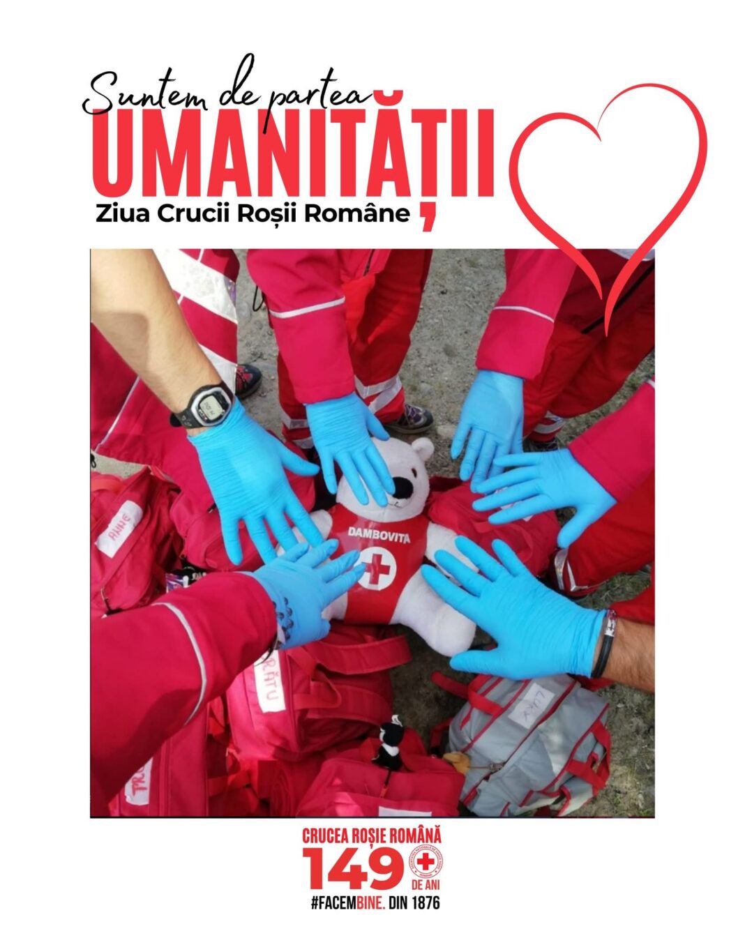  Crucea Roșie Română sărbătorește 149 de ani de umanitate în acțiune